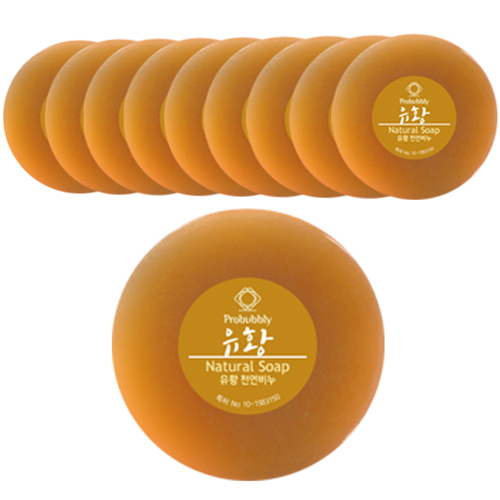 프로버블리 유황 중성 클렌징 비누, 110g, 10개