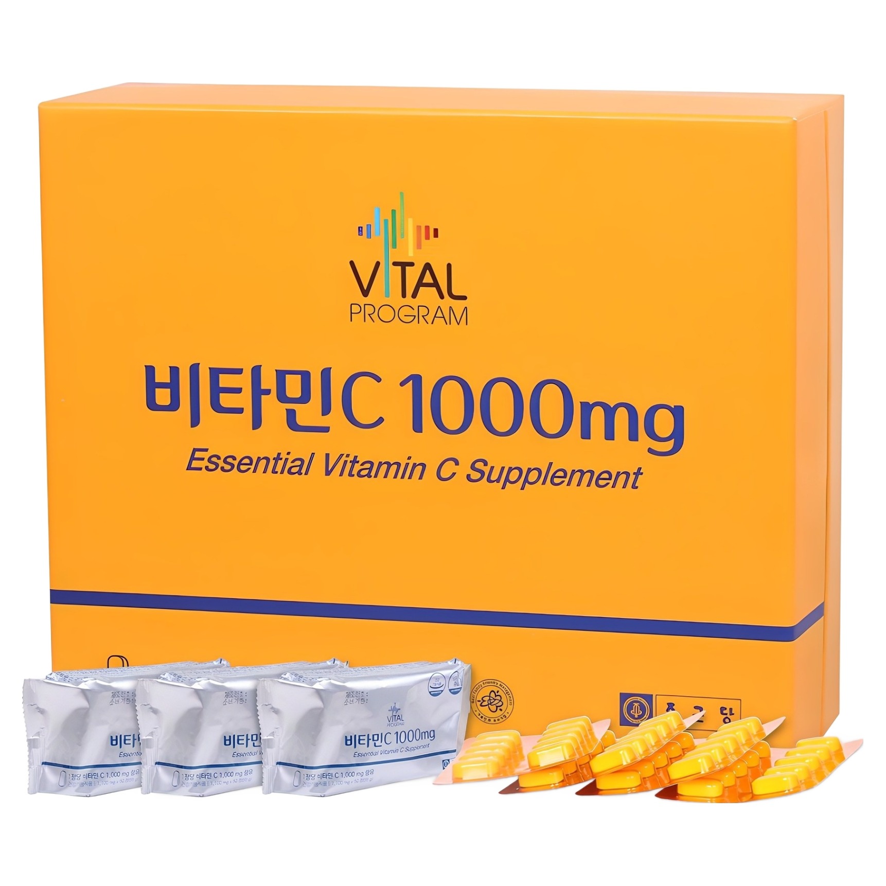 바이탈프로그램 정품 비타민C 1000mg, 600정, 1개